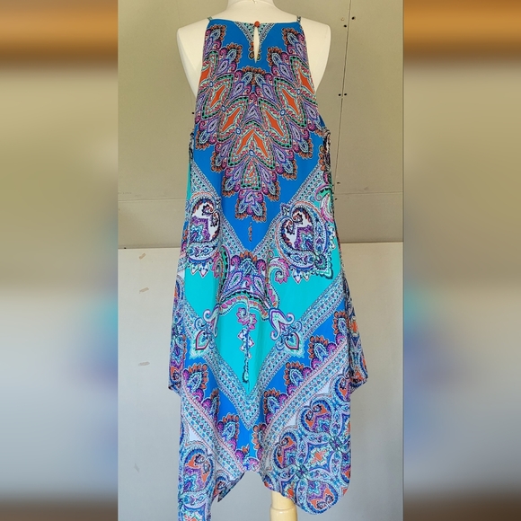 Dress Barn Sun Dress | Boho Southwestern size 16 - Picture 3 of 9